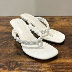 BCBGEneration Tulani white Sandals size 7 women